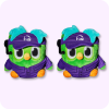 Taco Bell Plush 2PCS